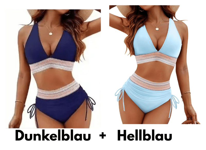 Bikini Meeresglanz – Eleganz und Komfort | 1 gekauft = 2 erhalten